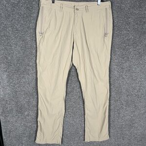 Clothing Arts Pants‎ Mens 36x32 Beige P^cubed Pick-Pocket Proof Travel Khakis